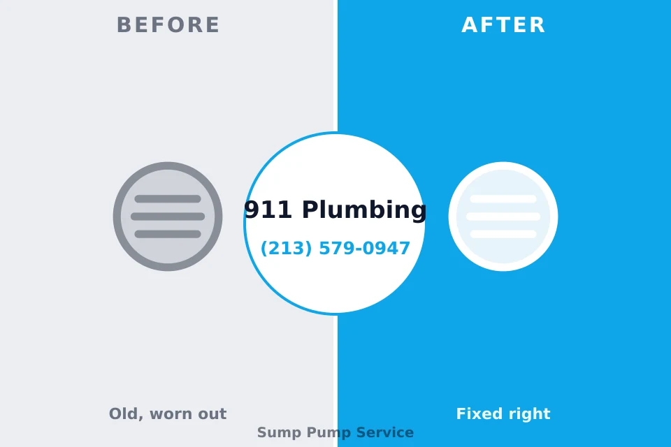 Before and after: plumbing company Bullhead City, AZ